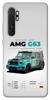 Чохол на Xiaomi Mi Note 10 Lite Mint amg G63 фото 1 з 1