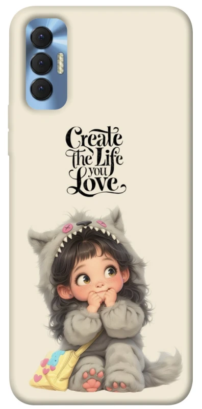 Чохол на TECNO Spark 8P Create the life you love фото 1 з 1