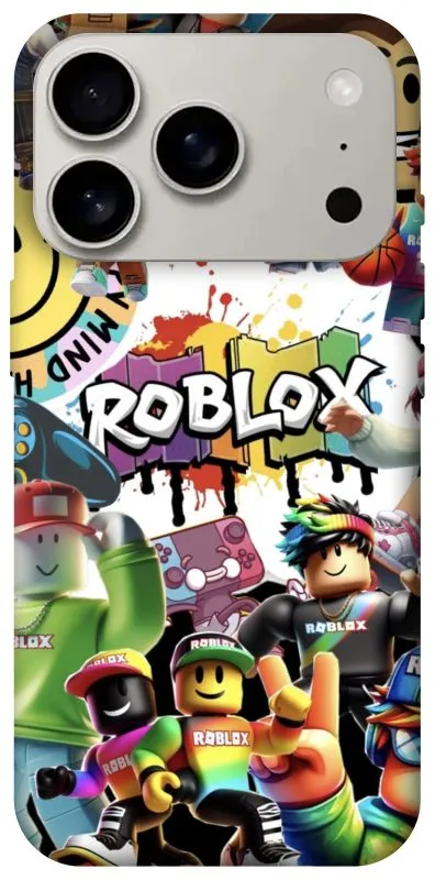 Чехол на Apple iPhone 18 Pro Roblox Characters Collage фото 1 из 2