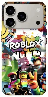 Чехол на Apple iPhone 18 Pro Roblox Characters Collage фото 1 из 2