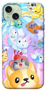 Чехол на Apple iPhone 15 Plus (6.7") Adopt Me Rainbow Pet Parade фото 1 из 1