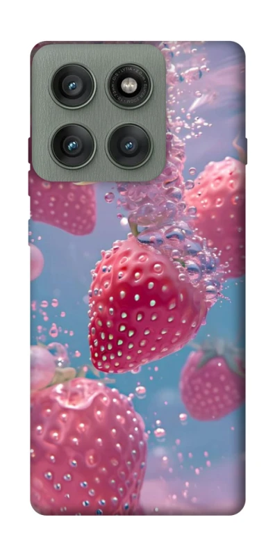 Чохол на Motorola Edge 60 Pro Полуниця в воді фото 1 з 1