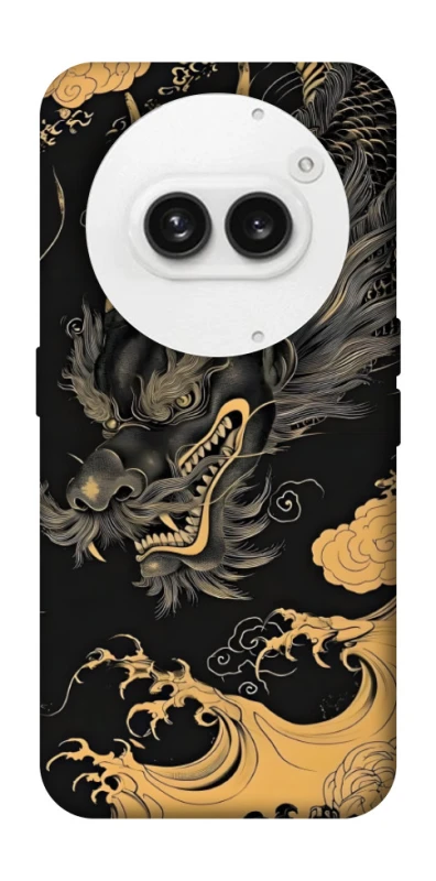 Чехол на Nothing Phone (2a) gold dragon фото 1 из 1