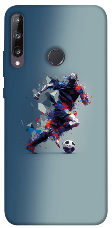 Чехол на Huawei P40 Lite E Футболист фото 1 из 1