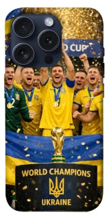 Чехол на Apple iPhone 15 Pro (6.1") UA-Football ver.5 фото 1 из 1