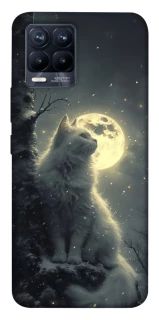 Чохол на Realme 8 Кіт під місяцем фото 1 з 1
