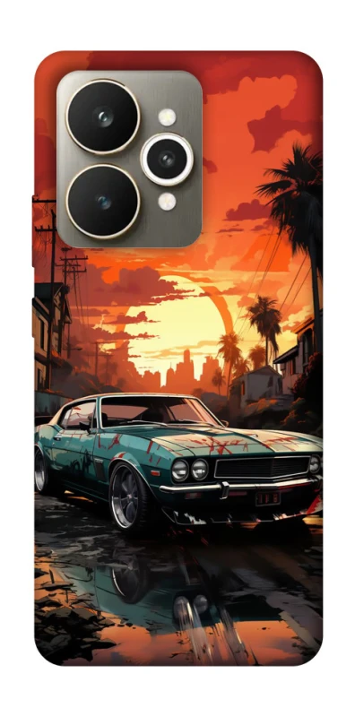 Чохол на Realme 15 Car at sunset фото 1 з 1
