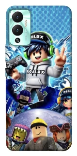 Чехол на Infinix Hot 12 Play Roblox collage ver.3 фото 1 из 1