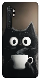 Чохол на Xiaomi Mi Note 10 Lite morning cat фото 1 з 1