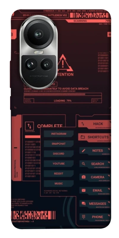 Чохол на Oppo Reno 10 Attention фото 1 з 1