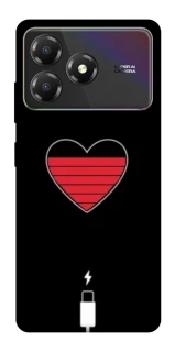 Чохол на ZTE Blade A36 Charge your heart фото 1 з 1