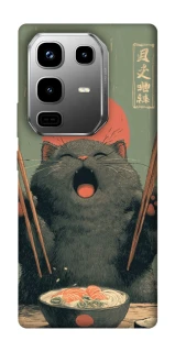 Чехол на Infinix Note 50 Pro Hungry Cat фото 1 из 1