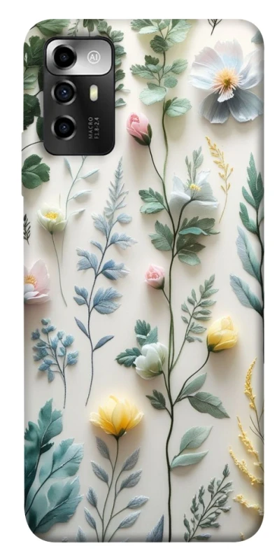 Чохол на ZTE Blade A72 Floral design ver.4 фото 1 з 1