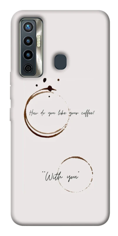 Чехол на TECNO Camon 17 Coffee with you фото 1 из 1