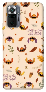 Чехол на Xiaomi Redmi Note 10 Pro Fall in love with Stitch фото 1 из 1