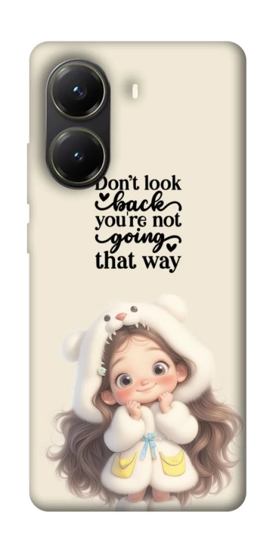 Чохол на Xiaomi Poco X6 Pro Don't look back фото 1 з 1