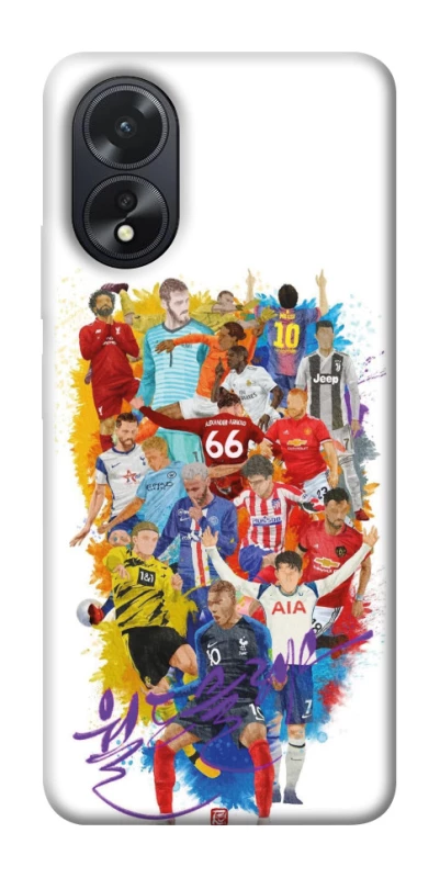 Чохол на Oppo A38 Football Abstract v2 фото 1 з 1