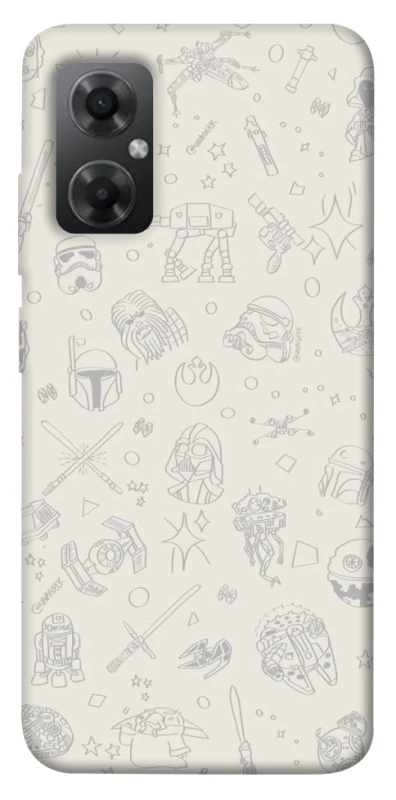 Чохол на Xiaomi Redmi Note 11R Star Wars background ver.1 фото 1 з 1