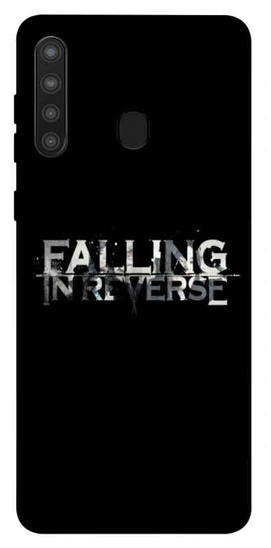Чохол на Samsung Galaxy A21 Falling In Reverse logo фото 1 з 1