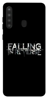 Чохол на Samsung Galaxy A21 Falling In Reverse logo фото 1 з 1