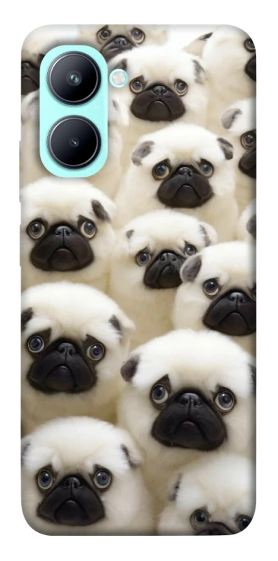 Чохол на Realme C33 Doggy Pug Love фото 1 з 1