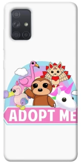 Чохол на Samsung Galaxy A71 Adopt Me Pets Logo фото 1 з 1