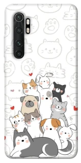 Чохол на Xiaomi Mi Note 10 Lite Funny Pets фото 1 з 1