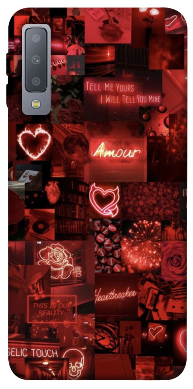 Чохол на Samsung A750 Galaxy A7 (2018) Love collage ver.6 фото 1 з 1