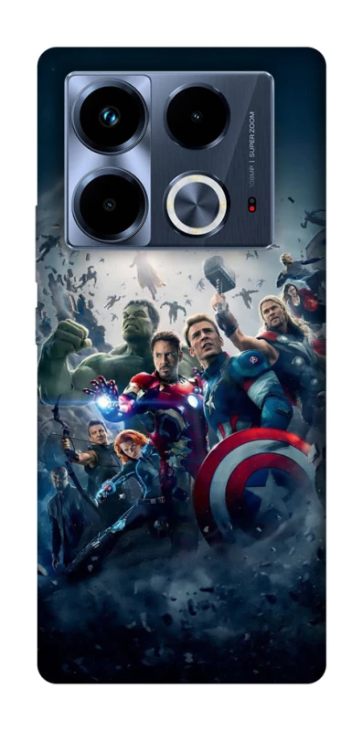 Чохол на Infinix Note 40 4G Marvel heroes фото 1 з 1
