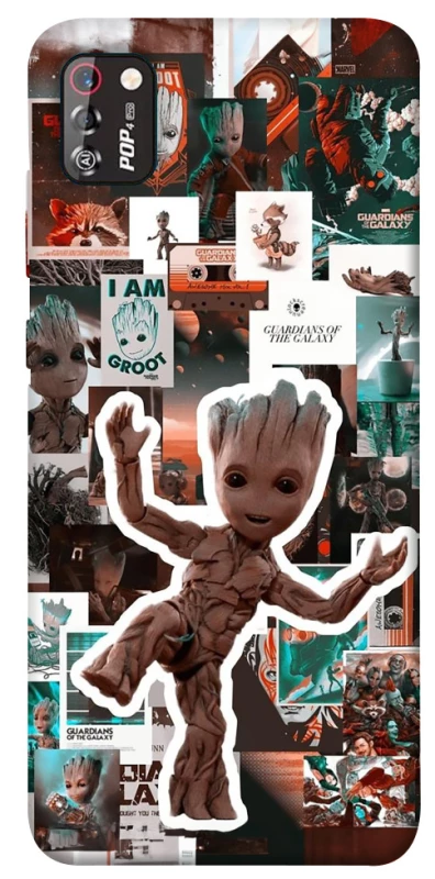 Чехол на TECNO POP 4 Pro Mini Groot v2 фото 1 из 1