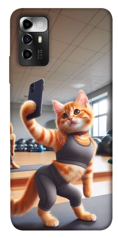 Чехол на ZTE Blade A72 Кошечка фото 1 из 1