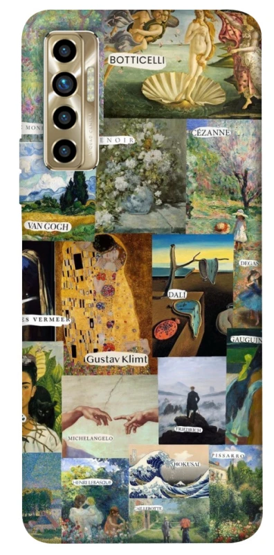 Чохол на TECNO Camon 17P Art collage ver.8 фото 1 з 1