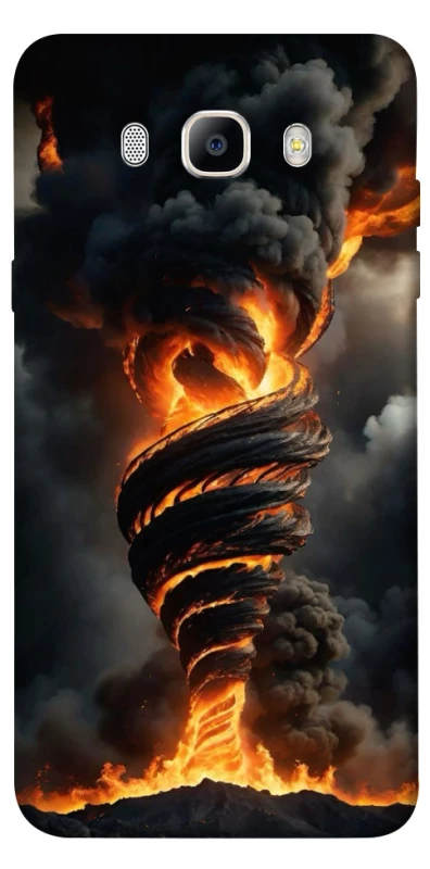 Чехол на Samsung J710F Galaxy J7 (2016) Огненный торнадо фото 1 из 1