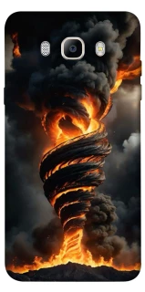 Чехол на Samsung J710F Galaxy J7 (2016) Огненный торнадо фото 1 из 1