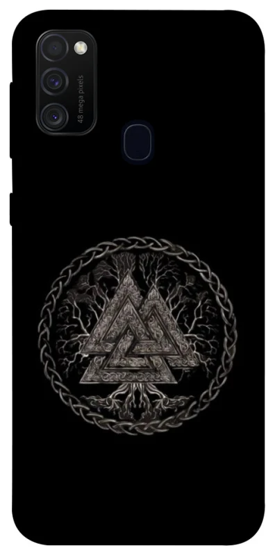 Чехол на Samsung Galaxy M21 Валькнут v3 фото 1 из 1