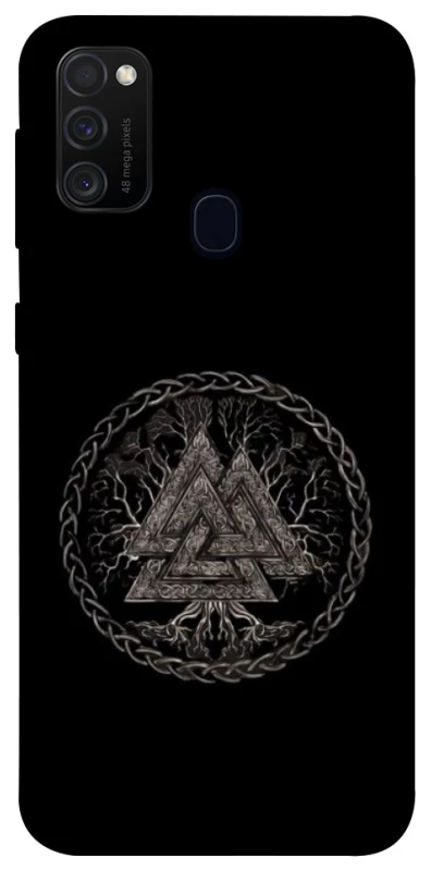 Чехол на Samsung Galaxy M30s / M21 Валькнут v3 фото 1 из 1