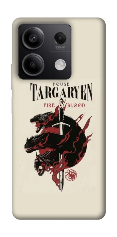 Чехол на Xiaomi Redmi Note 13 5G House of the Dragon ver.4 фото 1 из 1