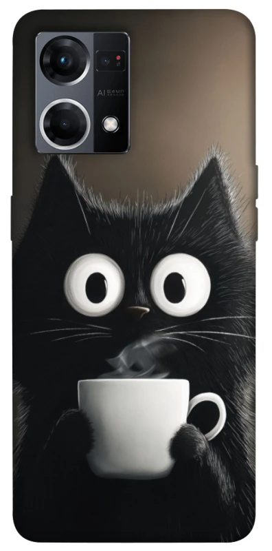 Чохол на Oppo Reno 7 4G morning cat фото 1 з 1