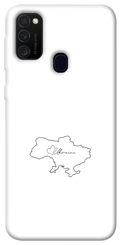 Чохол на Samsung Galaxy M30s / M21 Ukraine map фото 1 з 1