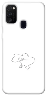 Чохол на Samsung Galaxy M30s / M21 Ukraine map фото 1 з 1
