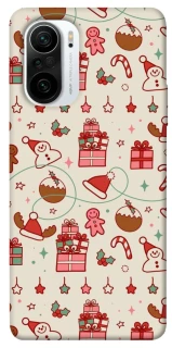 Чохол на Xiaomi Redmi K40 / K40 Pro / K40 Pro+ / Poco F3 Новорічний v14 фото 1 з 1