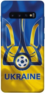 Чохол на Samsung Galaxy S10+ Футбольний Герб v3 фото 1 з 1
