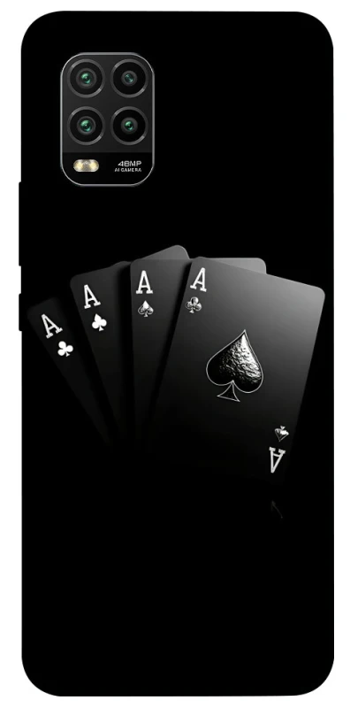 Чохол на Xiaomi Mi 10 Lite Black Cards фото 1 з 1