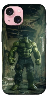 Чохол на Apple iPhone 15 (6.1") Angry Hulk фото 1 з 1