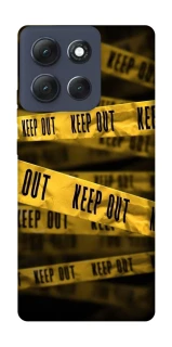 Чехол на Motorola Moto G86 Power keep out фото 1 из 1