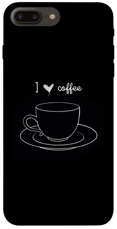 Чехол на Apple iPhone 7 plus / 8 plus Black coffee фото 1 из 1