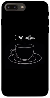 Чехол на Apple iPhone 7 plus / 8 plus Black coffee фото 1 из 1