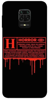 Чохол на Xiaomi Redmi Note 9s / Note 9 Pro / Note 9 Pro Max Horror Halloween фото 1 з 1