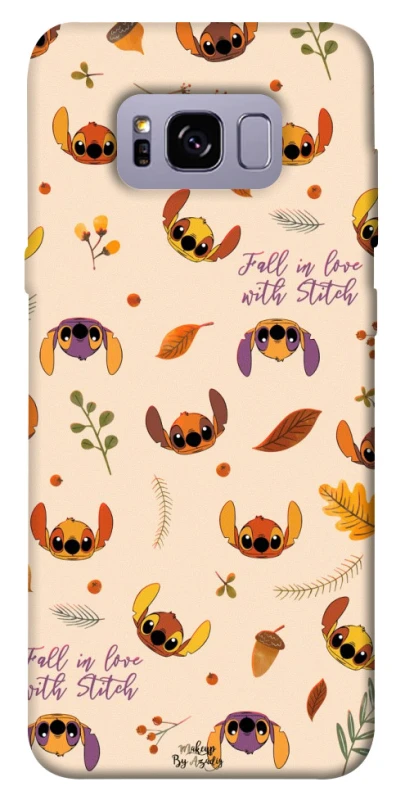 Чохол на Samsung G955 Galaxy S8 Plus Fall in love with Stitch фото 1 з 1
