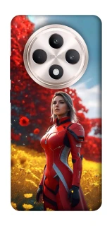 Чехол на Oppo Reno 12 F 4G/5G Cyber space girl ver.5 фото 1 из 1